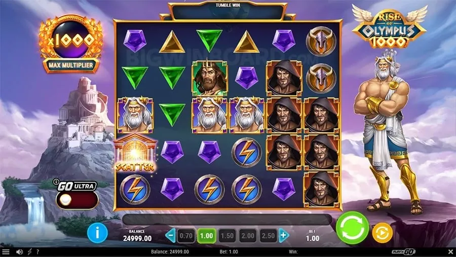 Player using demo play feature on Nustargame